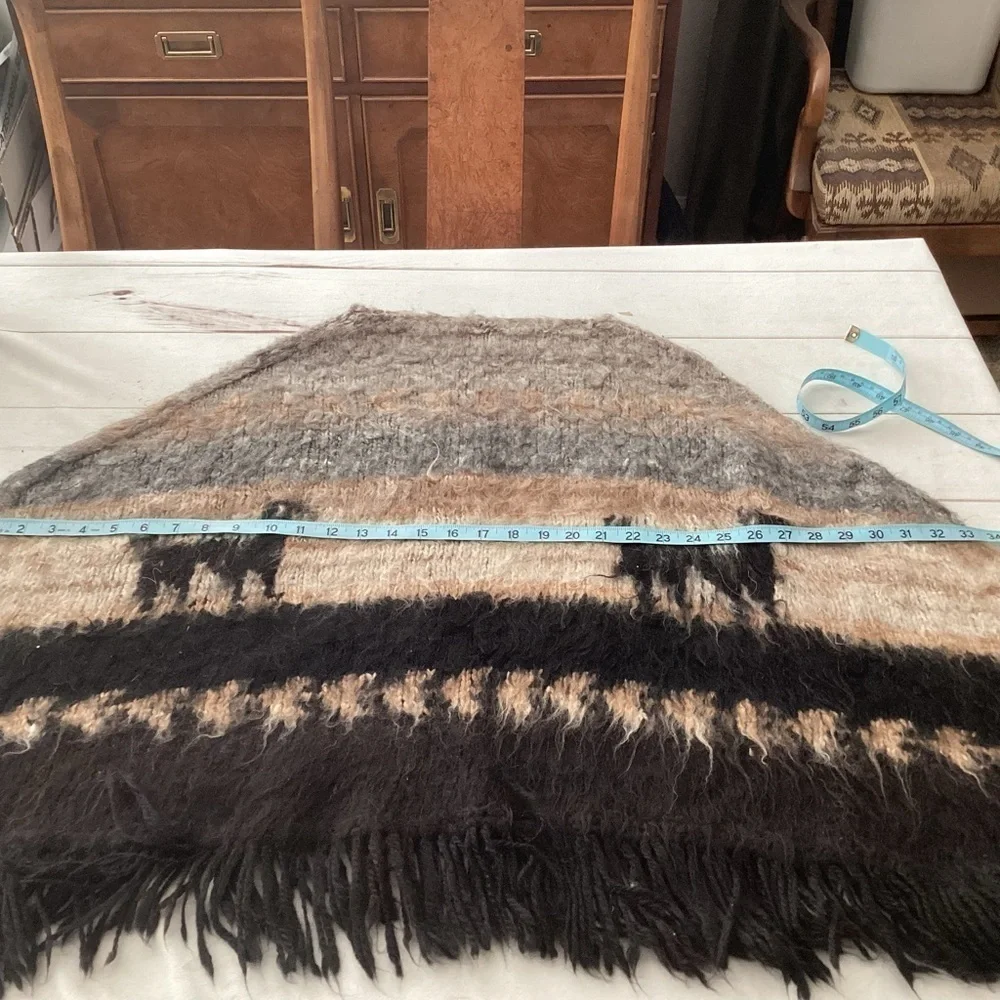 Peruvian Poncho Size O/S